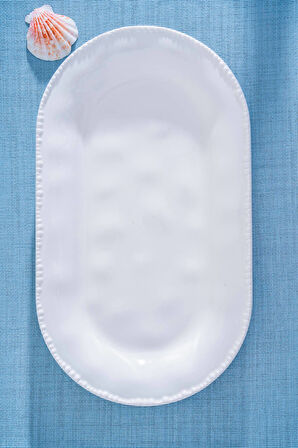Acar Milano Oval Kayık Tabak - 33 cm