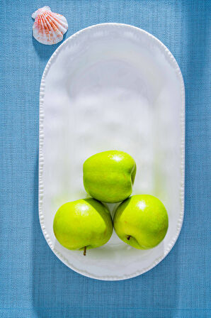 Acar Milano Oval Kayık Tabak - 33 cm