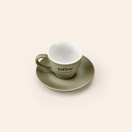 Acar Blush 4 Parça 2 Kişilik Kahve Fincan Seti - Renkli - 90 ml