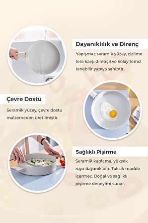 Ultimate Pro İndüksiyon Tabanlı Tava - 30 cm 