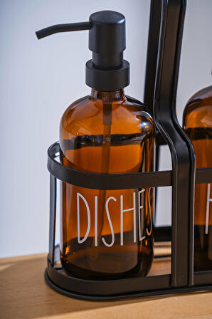 Acar Louvre İkili Sıvı Sabunluk - 22*7.5*7.5 cm * 500 ml