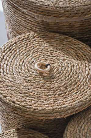 Lina Hasır 5 li Çok Amaçlı Sepet Seti