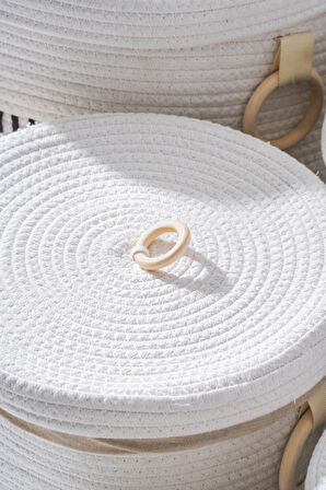 Vera Hasır 5 li Çok Amaçlı Sepet Seti