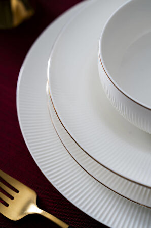 Zahara 6 Kişilik 27 Parça Porselen Yemek Takımı