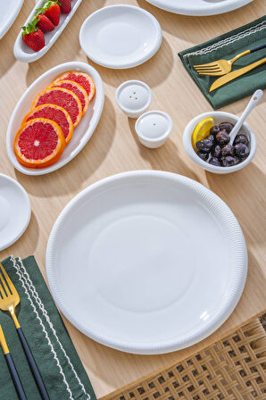 Alina 12 Kişilik 52 Parça Porselen Kahvaltı Takımı