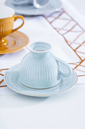 Moira 6 Kişilik Kahve Fincan Takımı - 100 ml