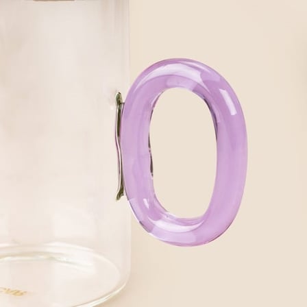 Acar Kuplu Cam Kupa - Renkli - 450 ml