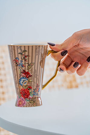 Vermon Porselen Kupa - 200 ml