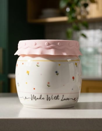 Acar Made Wıth Love Silikon Kapaklı Kavanoz  300 Ml  Por-08281