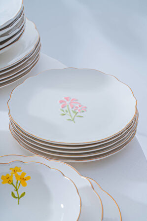 De Santiago 6 Kişilik 24 Parça Yemek Takımı