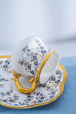 Malissa 6 Kişilik Kahve Fincan Takımı - 90 ml