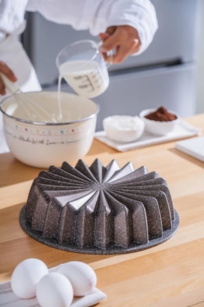 Acar Star Yıldız Kahve Döküm Kek Tart Kalıbı DG-08571/A