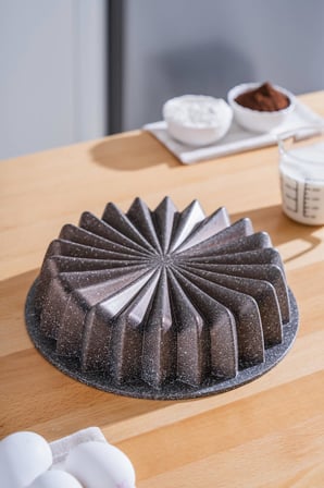 Acar Star Yıldız Kahve Döküm Kek Tart Kalıbı DG-08571/A