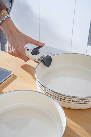 Feel Good Emaye 3 lü Tava Seti