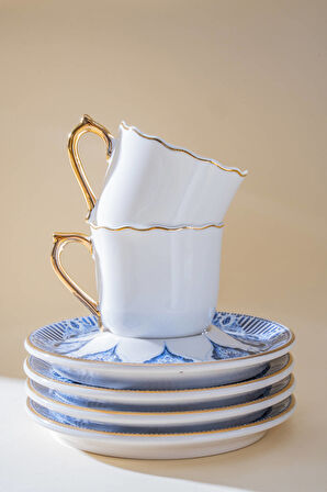 Henrietta 6 Kişilik Kahve Fincan Takımı - 90 ml