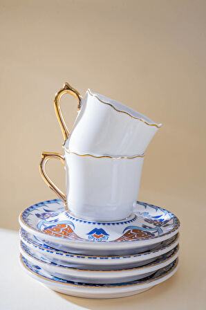 Marivelle 6 Kişilik Kahve Fincan Takımı - 90 ml