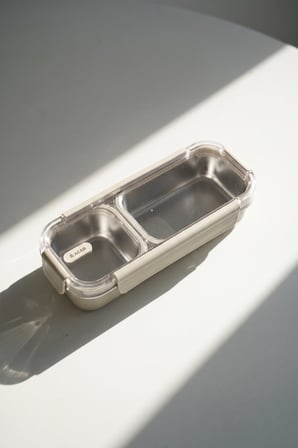 ACAR Steelock Çelik İki Bölmeli Yemek Saklama Kabı 720 ml MYA-10154