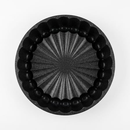 Acar Serendipity Dilimli Döküm Kek Tart Kalıbı Siyah DG-11359/B