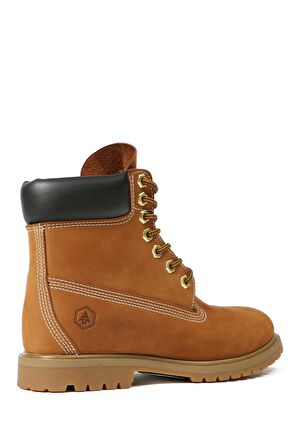 Hammer Jack Hakiki Deri Tarçın Nubuk Unisex Bot 