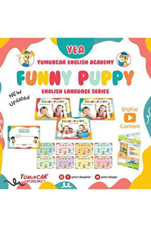 Yumurcak Yayınları Funny Puppy İngilizce Eğitim Seti - 36-60 AY