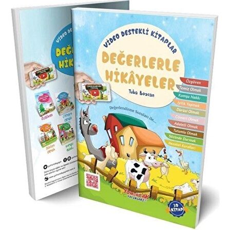 Değerlerle Hikayeler (10 Kitap Takım)