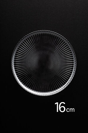 TOSCANA 6 PRC PASTA TABAK 16 CM NILE GLASS