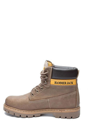 HammerJack 102 16600-G Kum Crazy Deri Kadın Bot