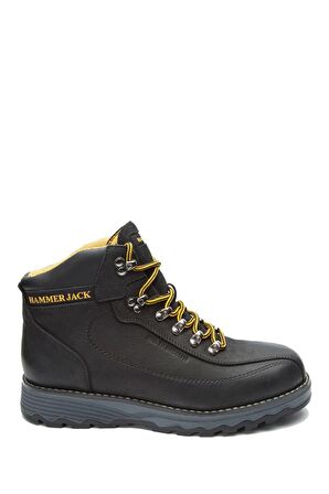 Hammer Jack Siyah Yıkama Nubuk Erkek Ayakkabı 102 16755-M