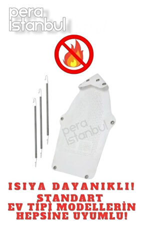 Ütü Altı Yanmaz Yapışmaz Kumaşı Parlatmayan Ütü Taban Altlığı,Tüm Ütülere Uyumlu Teflon Ütü Tabanı