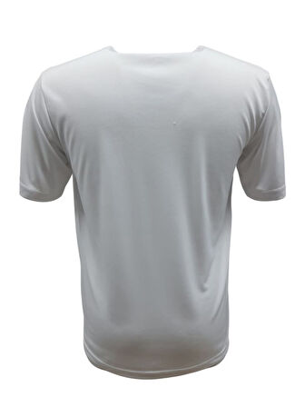Lescon 16B-1143 Erkek Kısa Kollu T-shirt - Lescon - Beyaz - ST01776-Beyaz-L