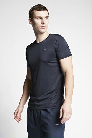 LESCON Lacivert Erkek Kısa Kollu T-Shirt 23S-1220-23B