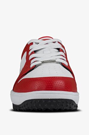 Lescon Elite Sneakers 23NAE00ELTEM028 Beyaz/Kırmızı  Erkek Günlük Spor Ayakkabı