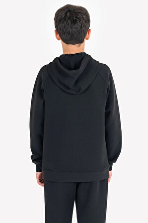 Çocuk Fermuarlı Kapüşonlu Sweatshirt 23n-3121