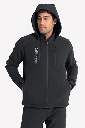 Lescon Erkek Softshell Fermuarlı Üst 23K-1065