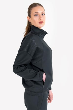 Lescon Kadın Fermuarlı Sweatshirt 23N-2124
