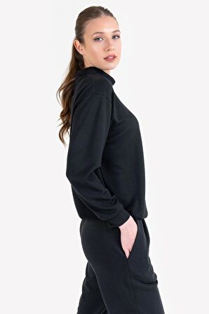 Lescon  Kadın Uzun Kol Sweatshirt 23N-2105