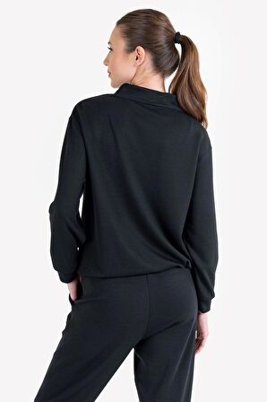 Lescon  Kadın Uzun Kol Sweatshirt 23N-2105