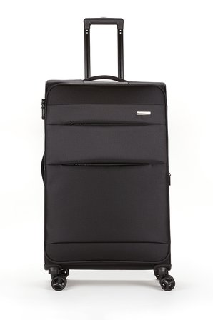 Fossil Unisex Kumaş Büyük Boy Ultra Hafif Şifreli Körüklü Kendi Etrafında Dönebilen Valiz 023-01