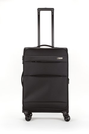 Fossil  Unisex Kumaş Orta Boy Ultra Hafif Şifreli Körüklü Kendi Etrafında Dönebilen Valiz 023-02