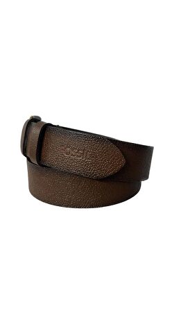  Fossil Tasado Kahverengi Hakiki Düz Deri Spor 4 cm Erkek Kemeri-130
