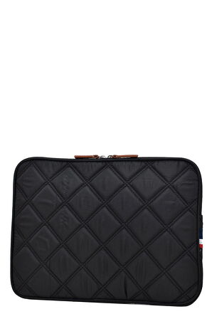 U.s. Polo Assn. Macbook Air - Macbook Pro 13&13.3 İnç Uyumlu Laptop Kılıfı Kapitone Siyah Plevr22749