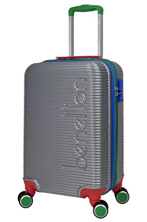 United Colors Of Benetton Lüx Abs Kabin Boy Valiz Gri BNT500