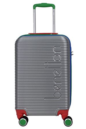 United Colors Of Benetton Lüx Abs Kabin Boy Valiz Gri BNT500