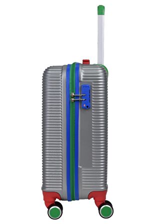 United Colors Of Benetton Lüx Abs Kabin Boy Valiz Gri BNT500