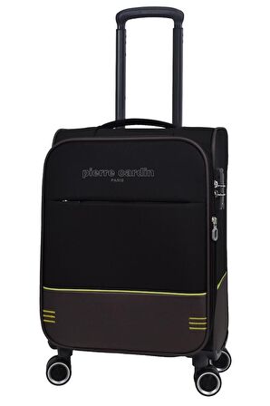 Ultra Light Hafif Lüx Kumaş Kabin Boy Valiz Siyah PC8200