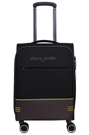 Ultra Light Hafif Lüx Kumaş Kabin Boy Valiz Siyah PC8200