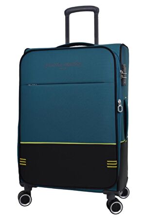 Ultra Light Hafif Lüx Kumaş 3'lü Valiz Seti PC8200