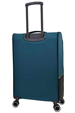 Pierre Cardin Ultra Light Hafif Lüx Kumaş Orta Boy Valiz Petrol PC8200