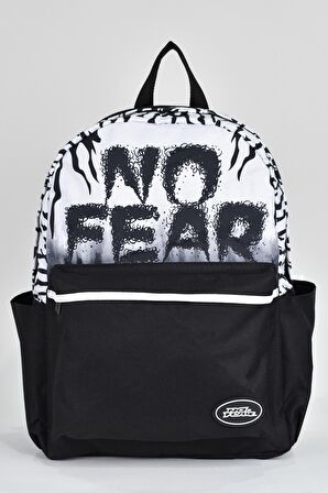 No Fear Unisex Çok Gözlü Günlük Seyahat Okul Sırt Çantası 03574