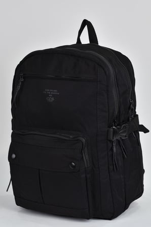 Ççs Unisex Çok Gözlü Günlük Seyahat Okul Sırt Çantası Siyah 51591
